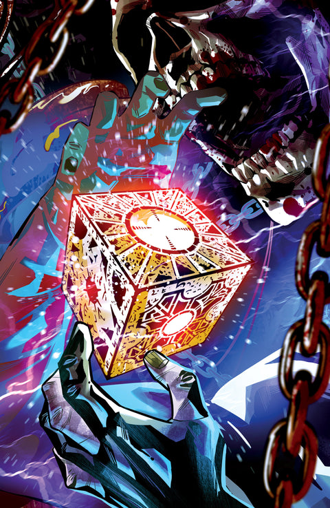 Hellraiser: Resurrections - New Wounds #1 D 1:10 INCV (Full Art, Sabbatini) 1:10 Boom Entertainment Mike Costa Paco Camallonga Federico Sabbatini