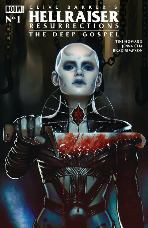 Hellraiser: Resurrections - The Deep Gospel #1 A Main (Dressed, Puebla) Boom Entertainment Tini Howard Jenna Cha Rebeca Puebla