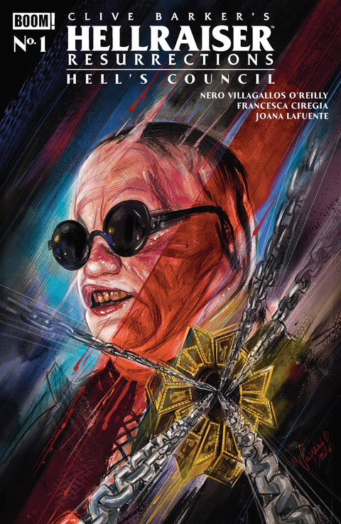 Hellraiser: Resurrections - Hell's Council #1 A Main (Dressed, Vilchez) Boom Entertainment Nero Villagallos O'Reilly Francesca Ciregia Suspiria Vilchez