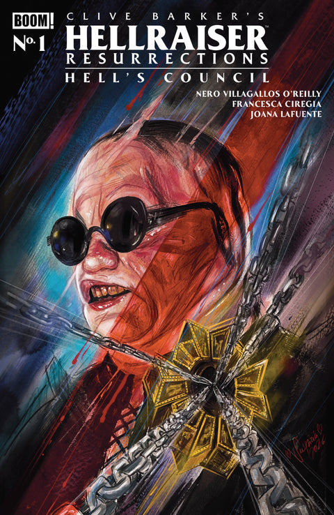 Hellraiser: Resurrections - Hell's Council #1 A Main (Dressed, Vilchez) Boom Entertainment Nero Villagallos O'Reilly Francesca Ciregia Suspiria Vilchez