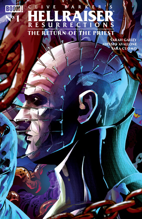 Hellraiser: Resurrections - The Return of the Priest #1 B Variant (Dressed, Sabbatini) Boom Entertainment Sarah Gailey Alessio Avallone Federico Sabbatini