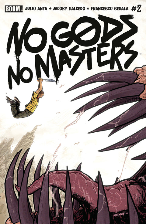No Gods, No Masters #2 A Main (Dressed, Salcedo) Boom Entertainment Julio Anta Jacoby Salcedo Jacoby Salcedo