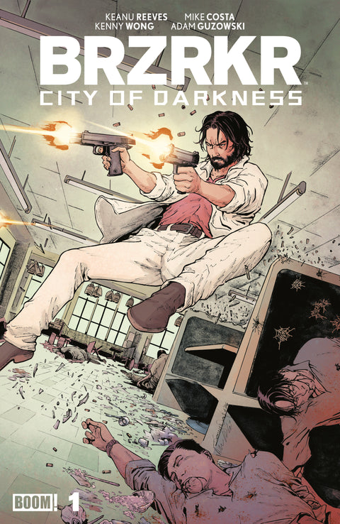 BRZRKR: City of Darkness #1 A Main (Dressed, Wong) Boom Entertainment Keanu Reeves Kenny Wong Kenny Wong