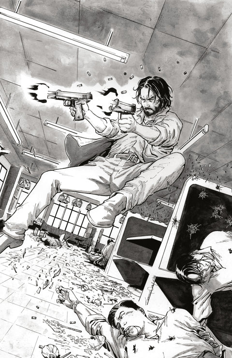 BRZRKR: City of Darkness #1 E 1:10 INCV (Full Art, Wong) 1:10 Boom Entertainment Keanu Reeves Kenny Wong Kenny Wong