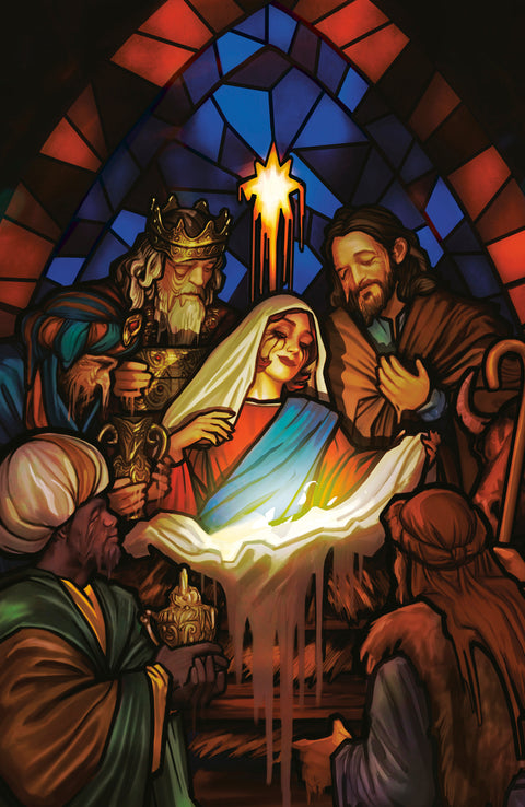 Christmas Darkness #1 G Unlimited Variant (Full Art, Puebla) Boom Entertainment Benito Cereno Miklós Felvidéki Rebeca Puebla
