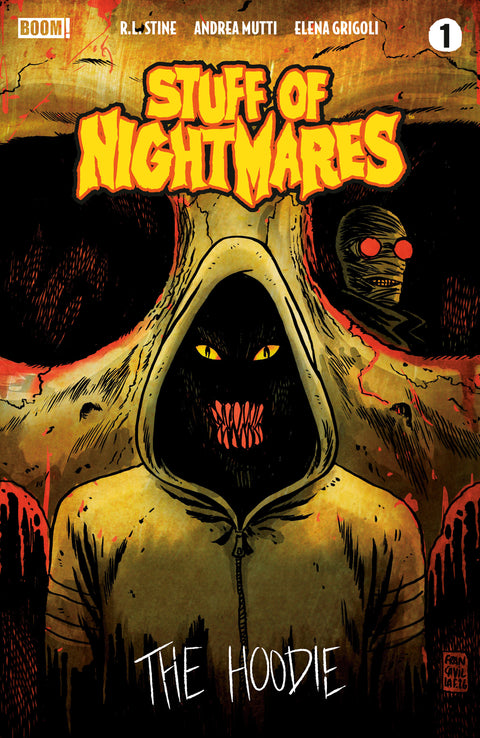 Stuff of Nightmares: The Hoodie #1 A Main (Dressed, Francavilla) Boom Entertainment R.L. Stine Andrea Mutti Francesco Francavilla