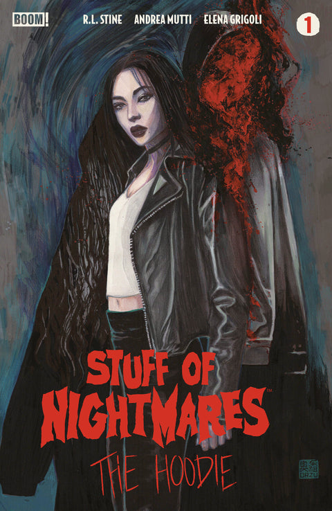Stuff of Nightmares: The Hoodie #1 C Homage Variant (Dressed, Orzu) Boom Entertainment R.L. Stine Andrea Mutti Zu Orzu