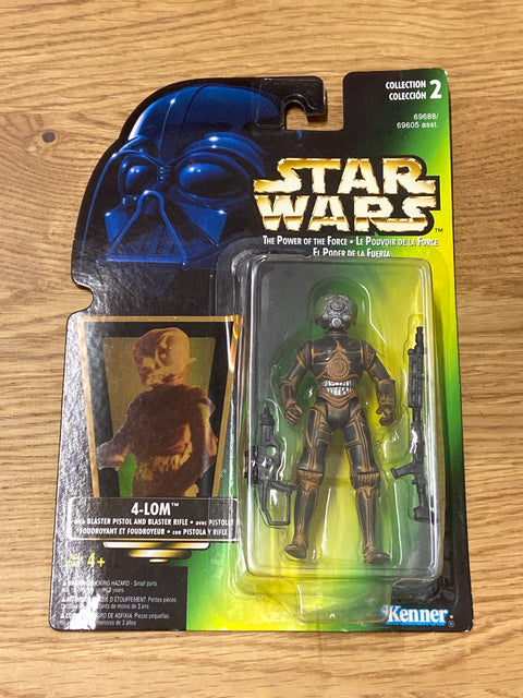 Star Wars: Power of the Force - 4-LOM (1997) Kenner 3.75 in
