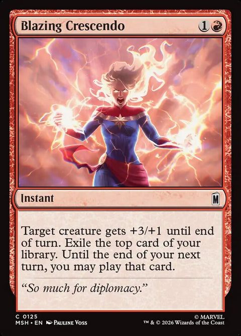 Blazing Crescendo (Foil)
