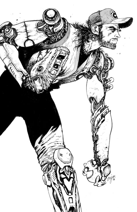 247 COMICS Presents / Spotlight #1 Cover M - 1:100 Daniel Warren Johnson Var B&W/Virgin 1:100 Tokyopop Brian Buccellato Larry Hama Daniel Warren Johnson