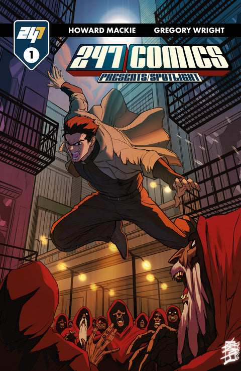 247 Comics Presents / Spotlight #1 Cover D - Anno Incarnate Manga Var Tokyopop Brian Buccellato Larry Hama Alfredo Cardona
