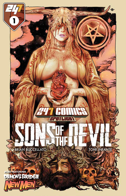 247 COMICS Presents / Spotlight #1 Cover H - Sons of the Devil Manga Var Tokyopop Brian Buccellato Larry Hama Hyde Zhang