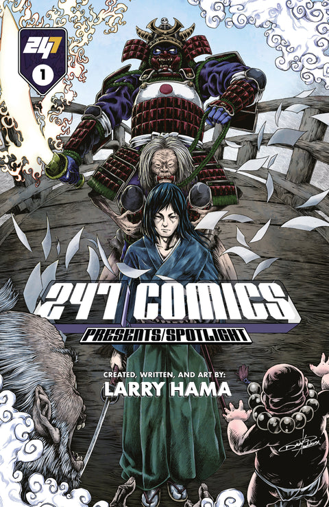 247 Comics Presents / Spotlight #1 Cover J - Demon's Bridge Manga Var Tokyopop Brian Buccellato Larry Hama Daisuke Kadokuni