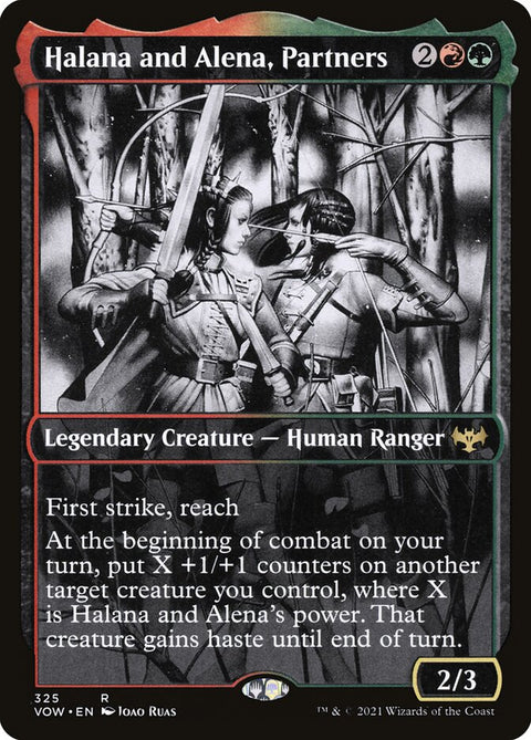 Halana and Alena, Partners (Foil)
