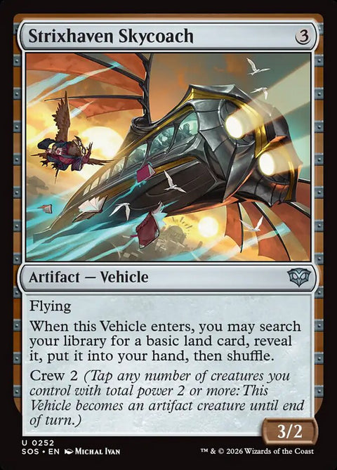 Strixhaven Skycoach (Foil)
