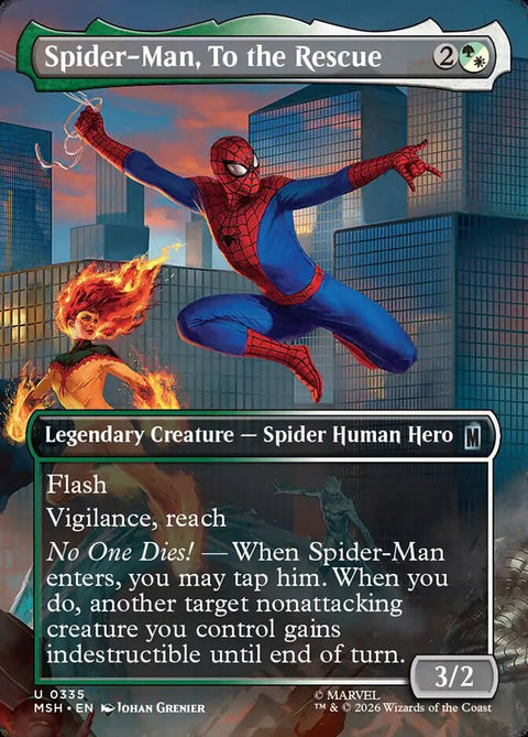 Spider-Man, To the Rescue (Foil)