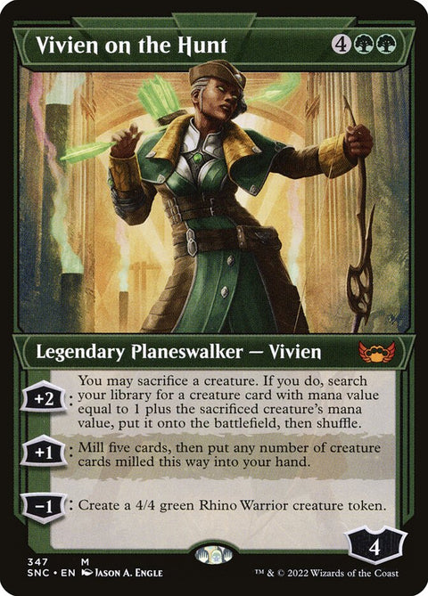 Vivien on the Hunt (Foil)