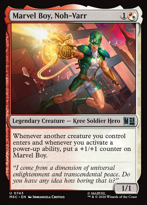 Marvel Boy, Noh-Varr (Foil)