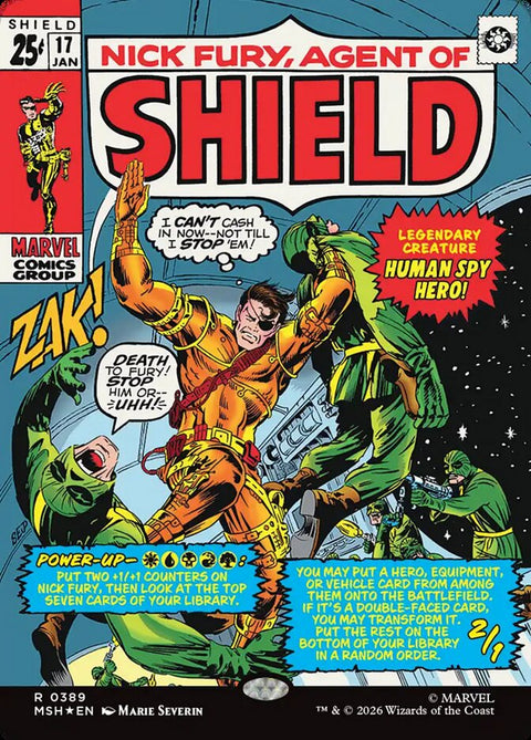 Nick Fury, Agent of S.H.I.E.L.D. (Foil)