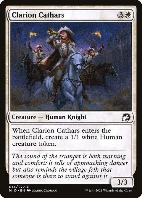 Clarion Cathars (Foil)