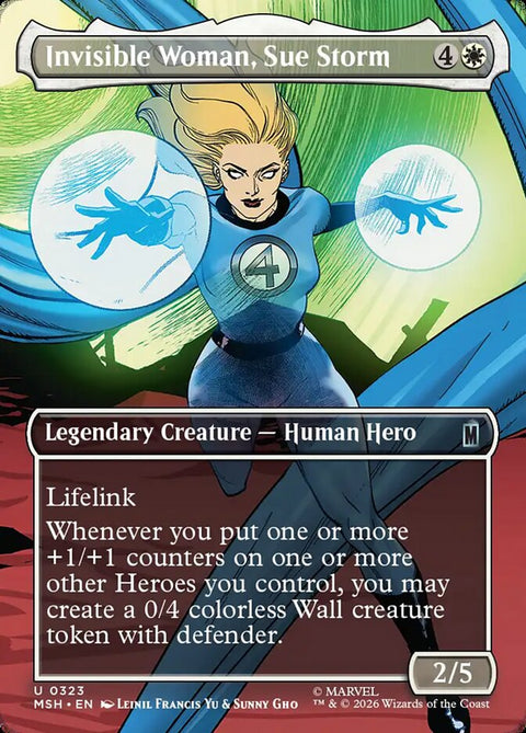 Invisible Woman, Sue Storm (Foil)