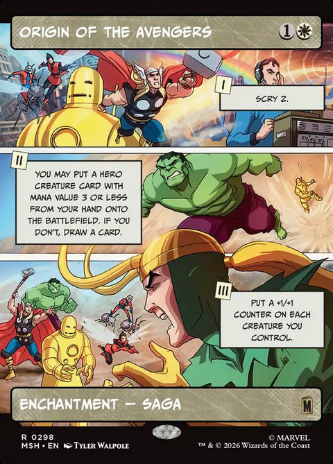 Origin of the Avengers (Foil)