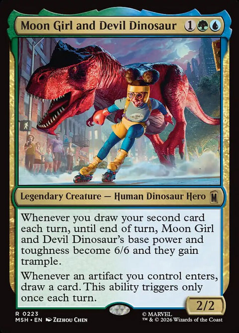 Moon Girl and Devil Dinosaur (Foil)