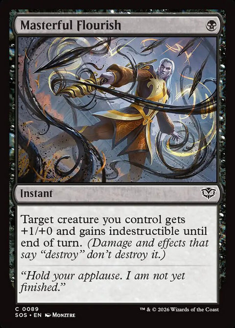 Masterful Flourish (Foil)