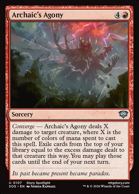 Archaic's Agony (Foil)
