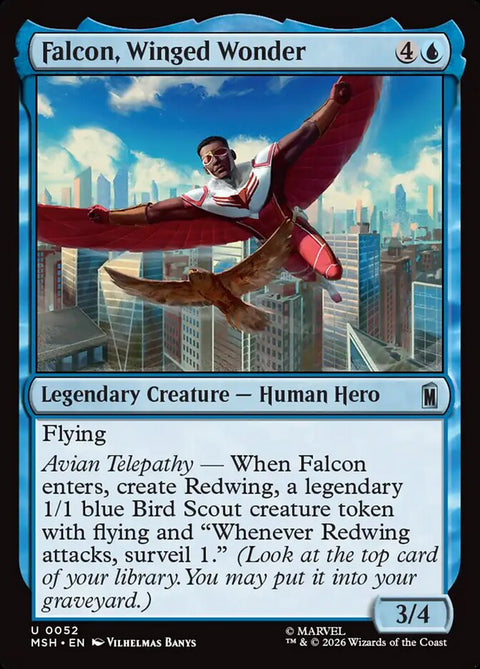 Falcon, Winged Wonder (Foil)
