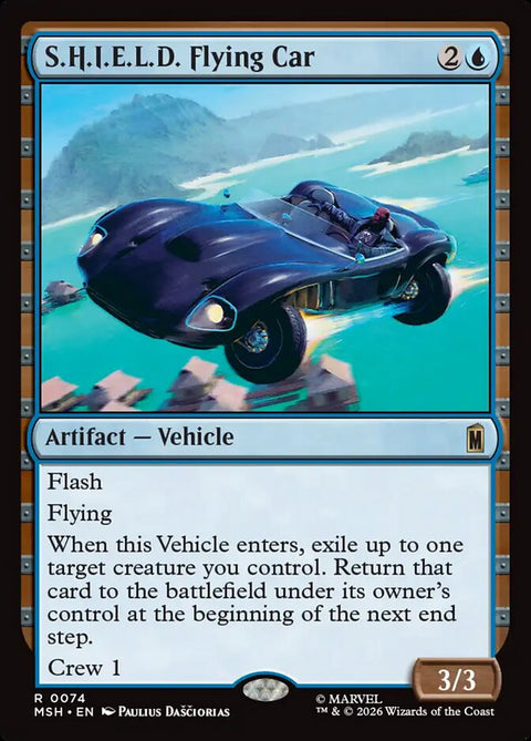 S.H.I.E.L.D. Flying Car (Foil)