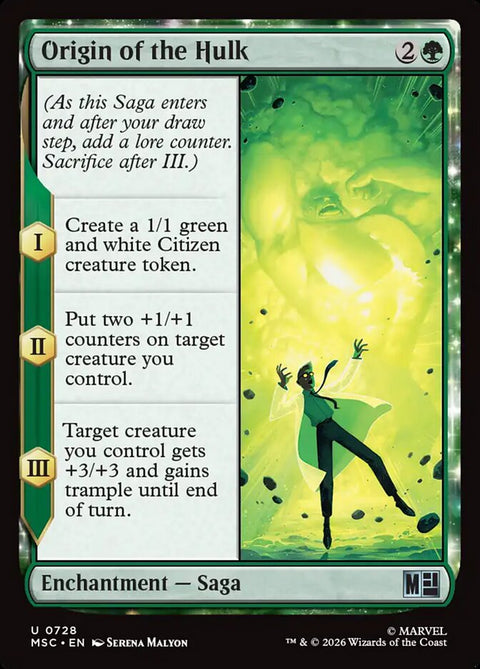 Origin of the Hulk (Foil)