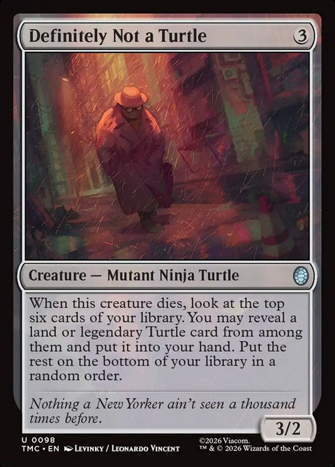 Definitely Not a Turtle (Commander)
