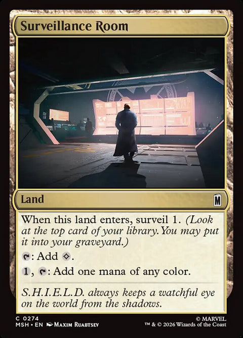 Surveillance Room (Foil)