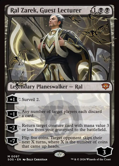 Ral Zarek, Guest Lecturer (Foil)