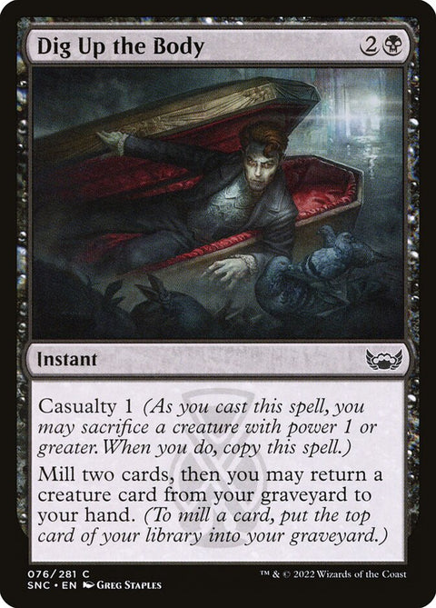 Dig Up the Body (Foil)