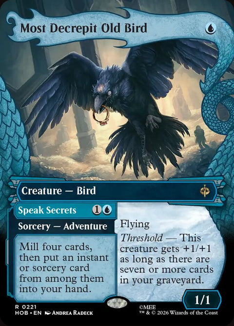 Most Decrepit Old Bird // Speak Secrets (Foil)