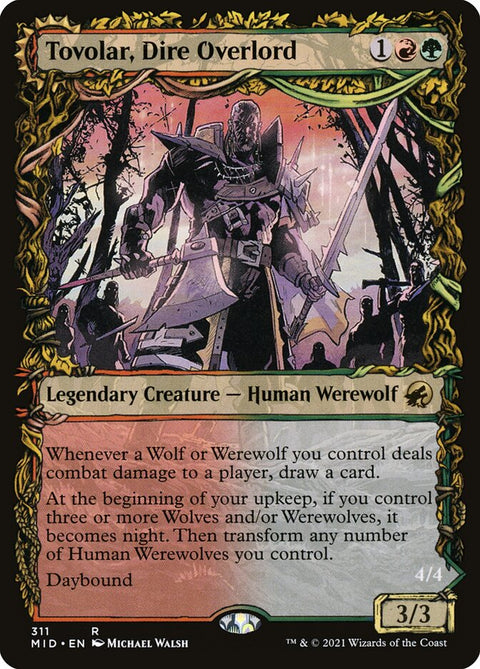 Tovolar, Dire Overlord // Tovolar, the Midnight Scourge (Foil)