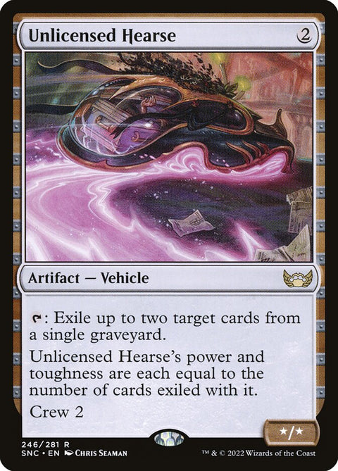 Unlicensed Hearse (Foil)