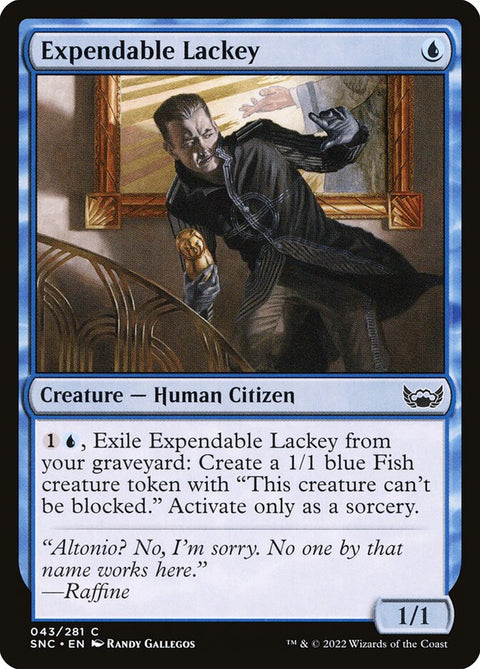 Expendable Lackey (Foil)