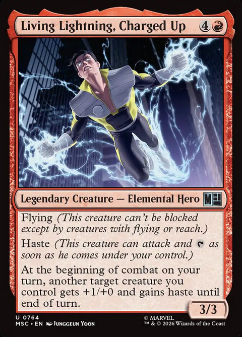 Living Lightning, Charged Up (Foil)