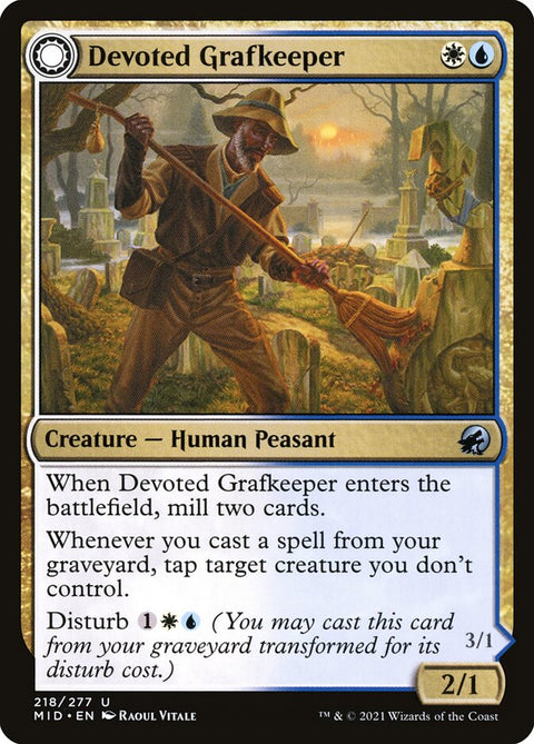Devoted Grafkeeper // Departed Soulkeeper (Foil)