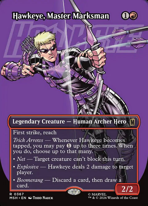 Hawkeye, Master Marksman (Foil)