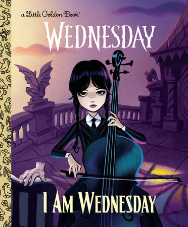 I Am Wednesday HC Hardcover Little Golden Book 2024