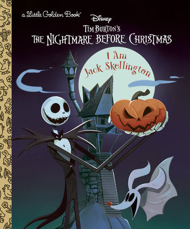 I Am Jack Skellington HC Hardcover Little Golden Book 2024