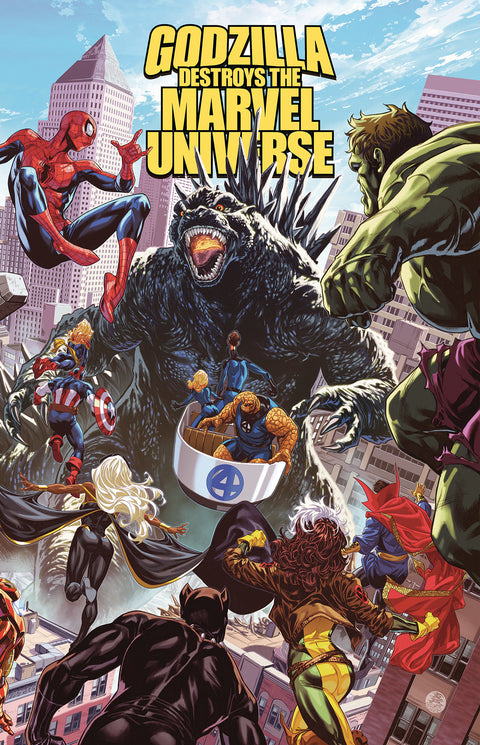 Godzilla Destroys the Marvel Universe TP #1 (2026) TP Buy & Sell Comics Online Comic Shop Toronto Canada