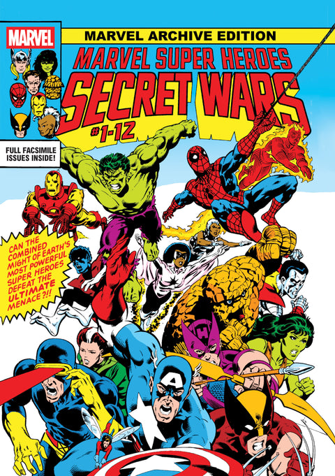 Marvel Archive Edition: Marvel Super Heroes Secret Wars HC-A #1 (2025) Regular Edition HC-A Regular Edition Buy & Sell Comics Online Comic Shop Toronto Canada