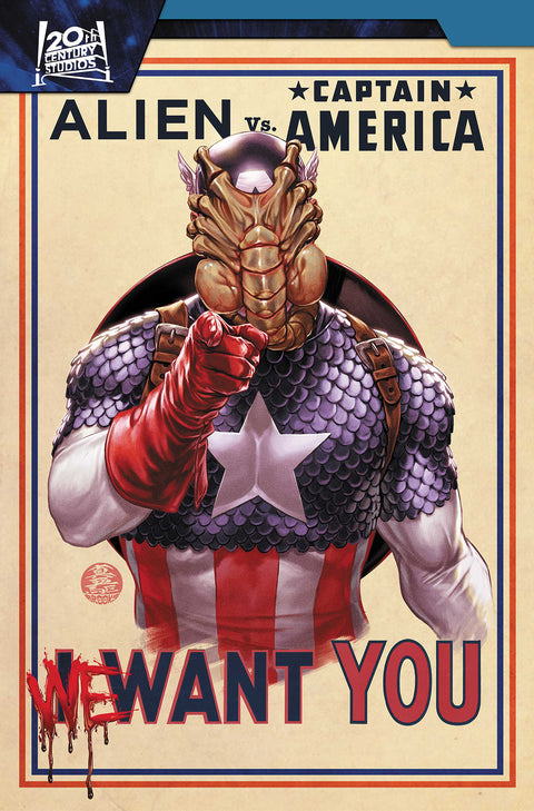 Alien vs. Captain America TP #1 (2026) TP Buy & Sell Comics Online Comic Shop Toronto Canada