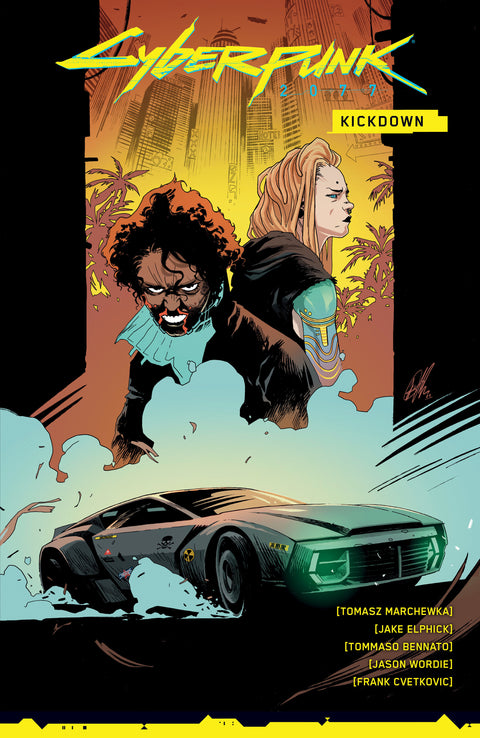 Cyberpunk 2077: Kickdown Dark Horse Comics Tomasz Marchewka Jake Elphick