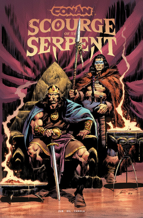 Conan The Barbarian: Scourge Of The Serpent TP-C #1 (2026) Direct Market Edition Roberto De La Torre Throne TP-C Direct Market Edition Roberto De La Torre Throne Buy & Sell Comics Online Comic Shop Toronto Canada